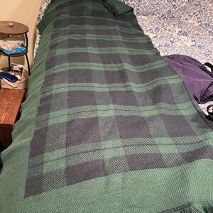 Duluth Trading Co Plaid Wrap One Size